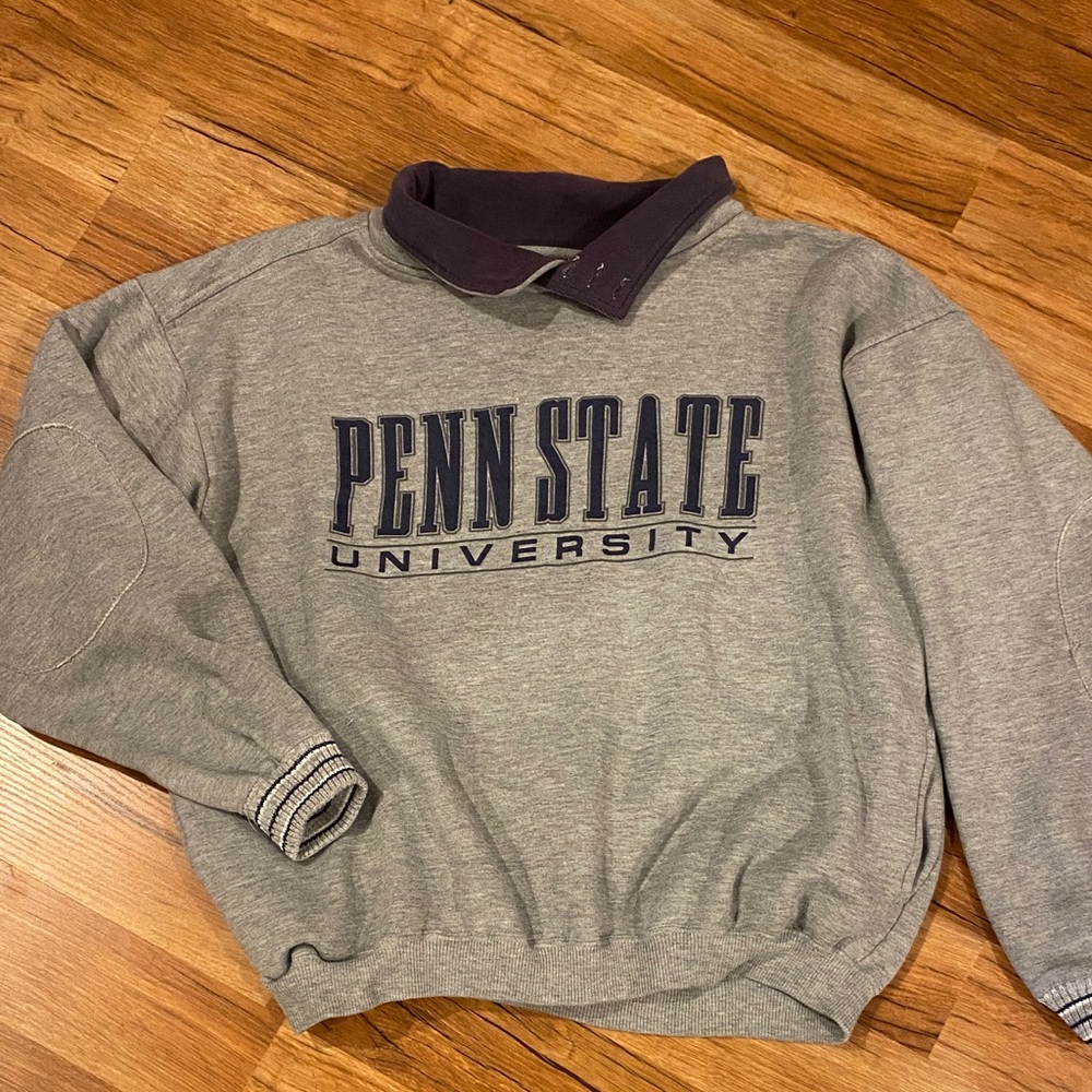 Vintage Gray Penn State University Sweatshirt
